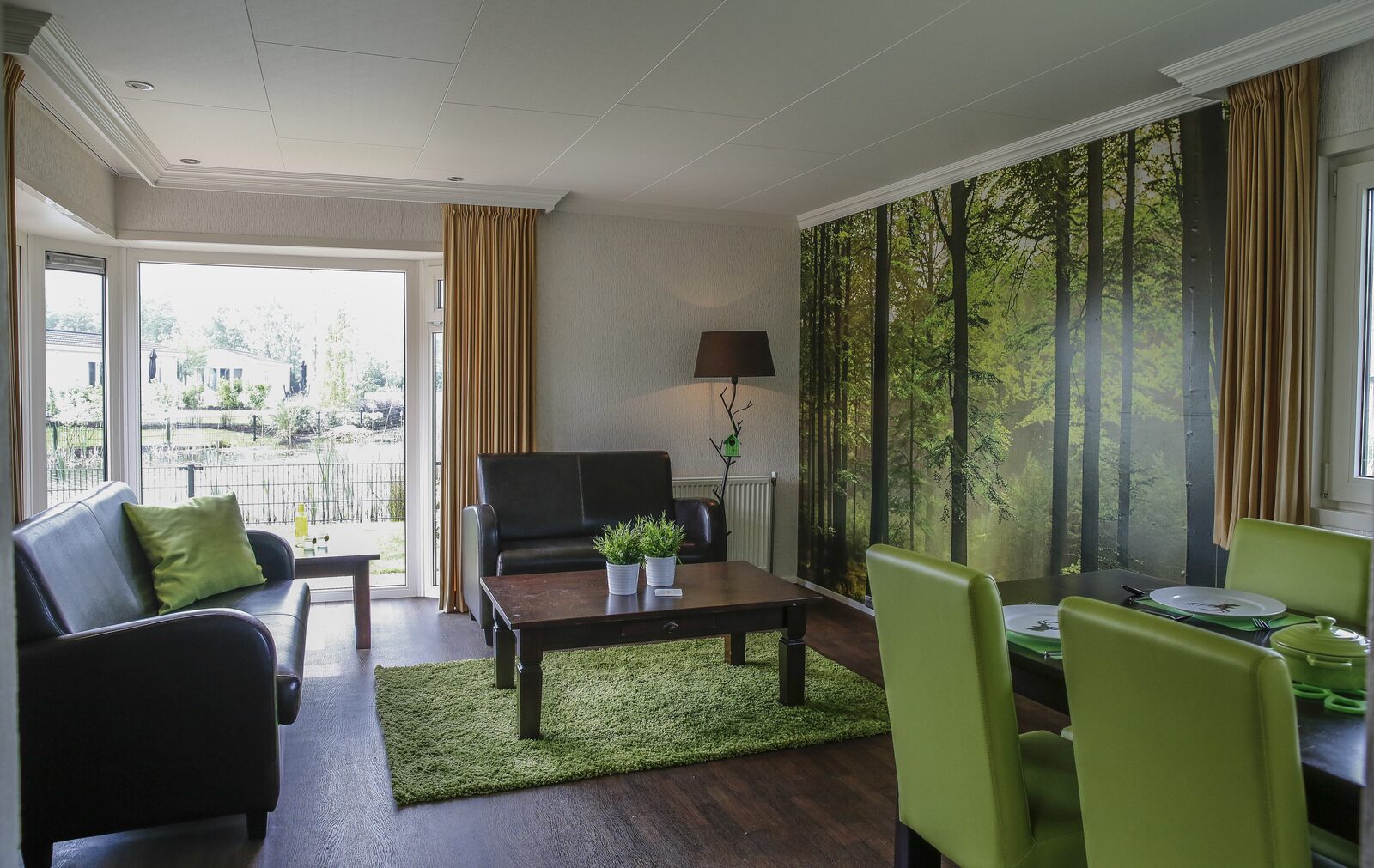 4-persoons accommodatie, 2 slaapkamers