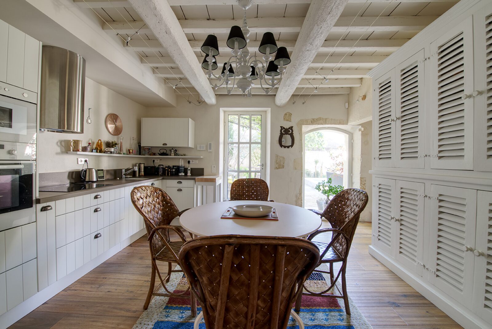 Mas Blanc luxe vakantiehuis in Provenҫaals dorp