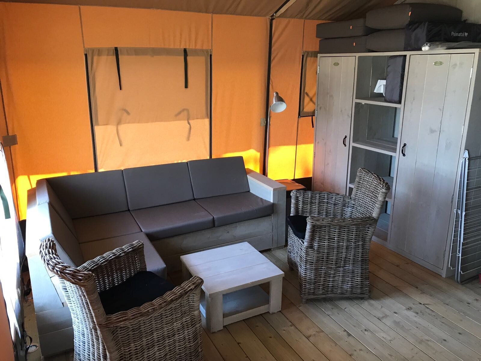 Luxe Villatent XL Privé Sanitair | 6 Pers.