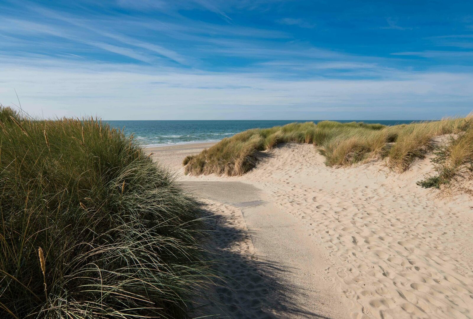 Download Strandhaus direkt am meer Desktop Wallpaper