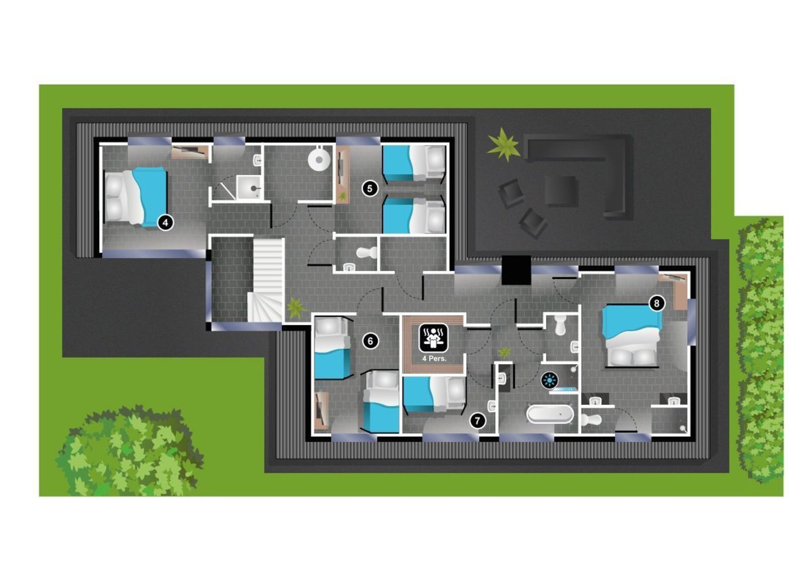Wallpaper Holidayhome In Holidayhome Wekerom Gelderland For 20 Persons Desktop Wallpaper